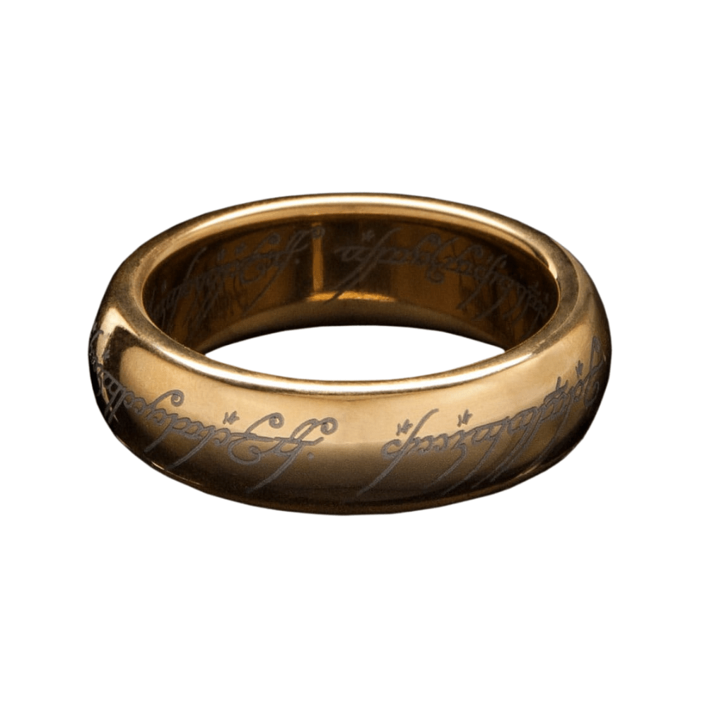 Lord of the Rings Tungsten Ring The One Ring (gold plated) - Loaded Dice
