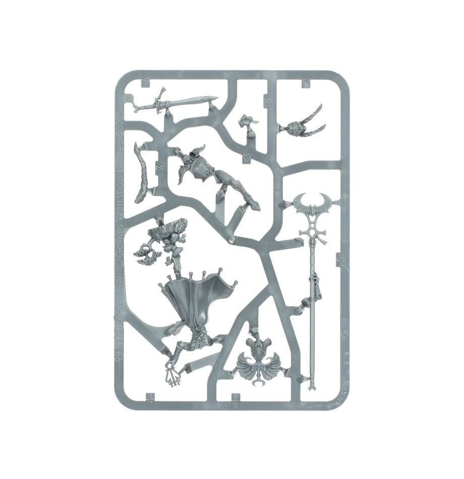 Lumineth Realm-lords Scinari Enlightener unpainted plastic sprue, frame 1 of 1