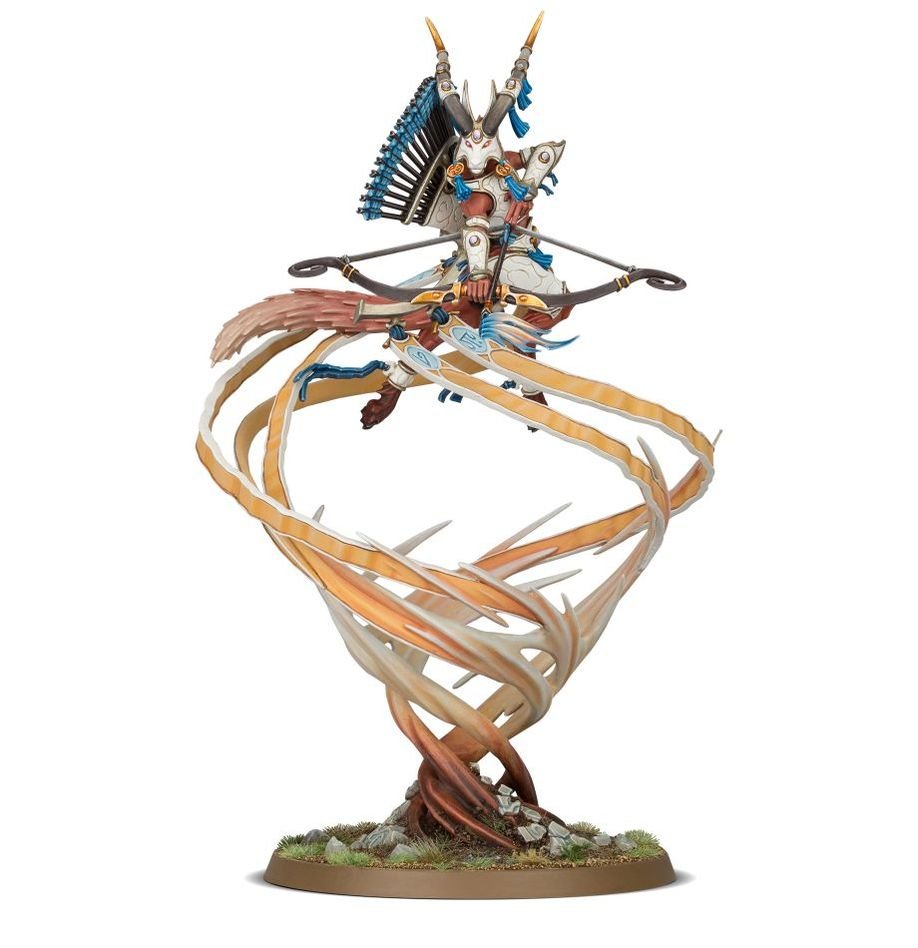 Lumineth Realm-Lords: Sevireth Lord of Seven Winds - Loaded Dice