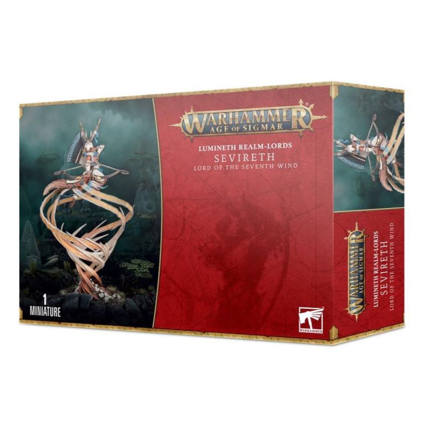 Lumineth Realm-Lords: Sevireth Lord of Seven Winds - Loaded Dice