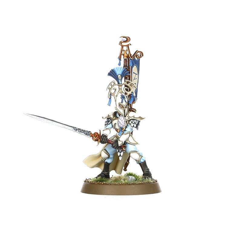 Lumineth Realm-Lords: Vanari Bladelords painted miniature - Loaded Dice