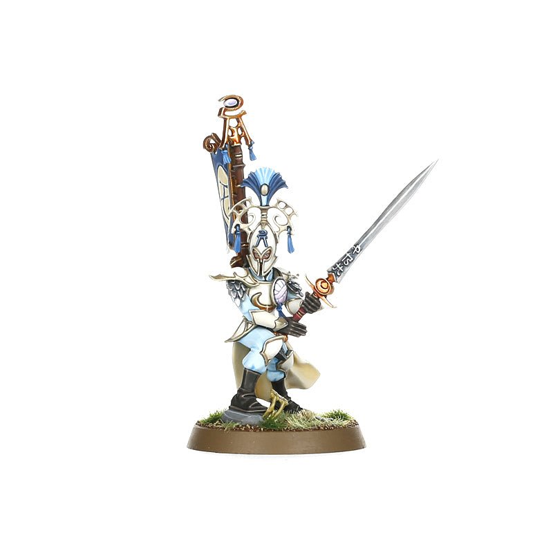 Lumineth Realm-Lords: Vanari Bladelords painted miniature - Loaded Dice