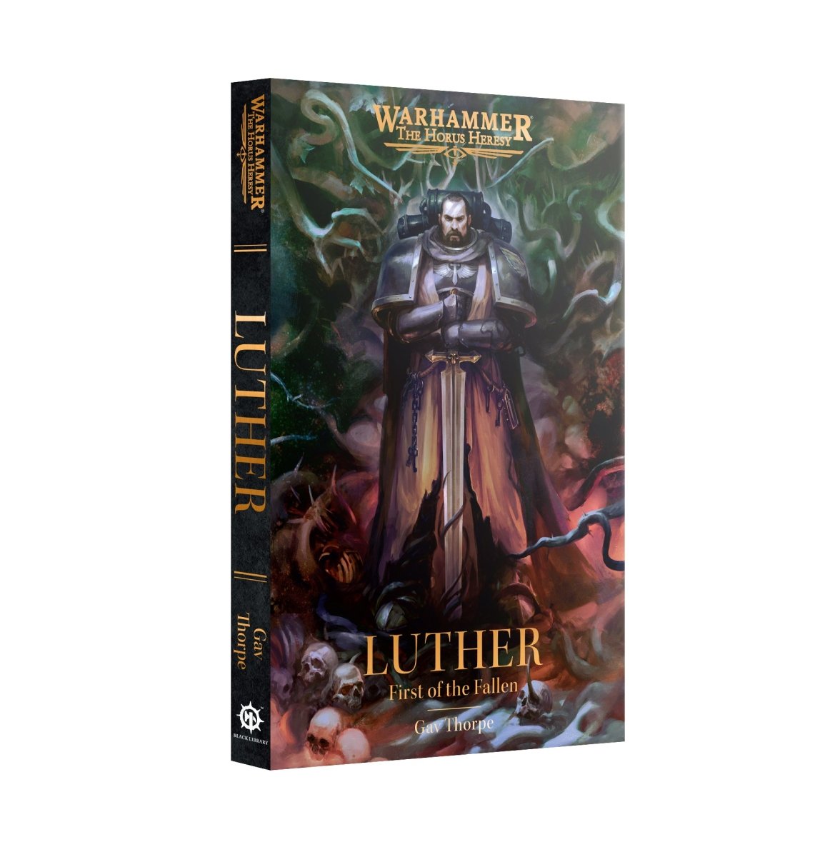 Luther: First of the Fallen by Gav Thorpe, Black Library Horus Heresy novel cover
