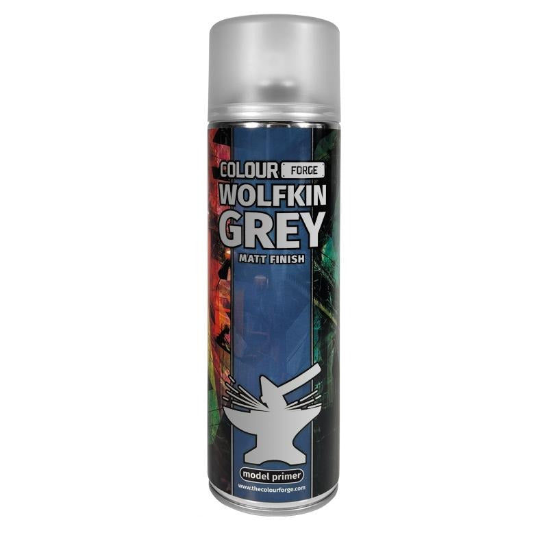 Colour Forge Wolfkin Grey Spray (500ml) - Loaded Dice Barry Vale of Glamorgan CF64 3HD