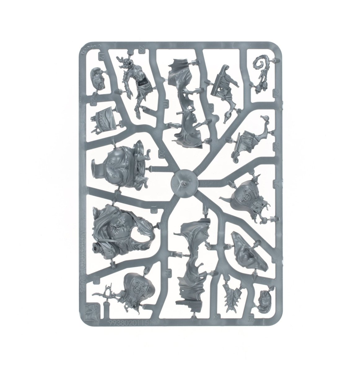 Maggotkin of Nurgle: Festus The Leechlord sprue contents - Loaded Dice