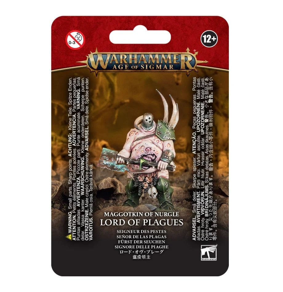 Maggotkin of Nurgle Lord of Plagues blister pack, Games Workshop Warhammer Age of Sigmar