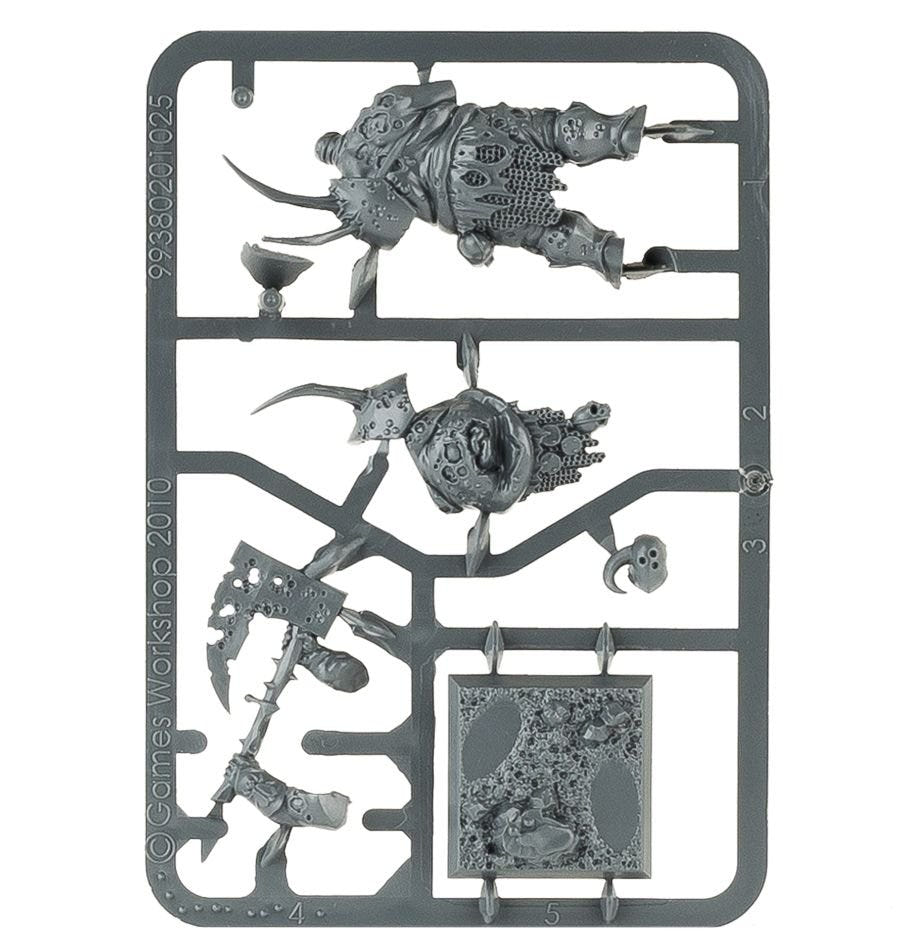 Maggotkin of Nurgle Lord of Plagues unpainted plastic sprue