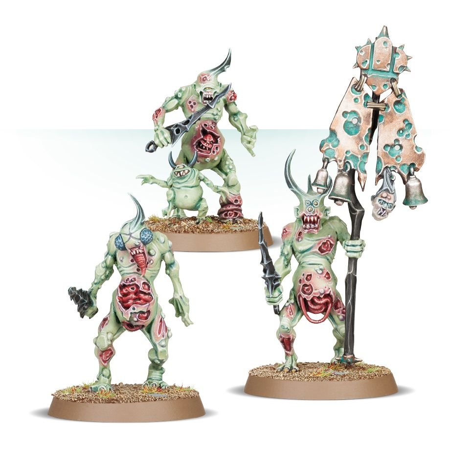 Maggotkin of Nurgle: Plaguebearers - Loaded Dice