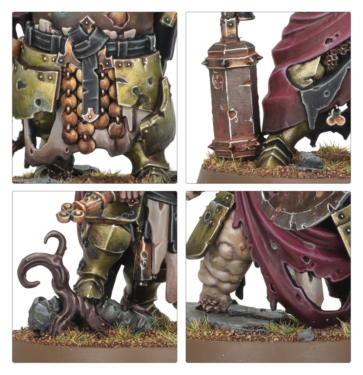 Maggotkin of Nurgle: Putrid Blightkings - Loaded Dice