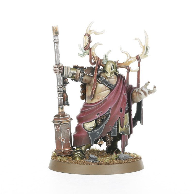 Maggotkin of Nurgle: Putrid Blightkings painted miniature - Loaded Dice