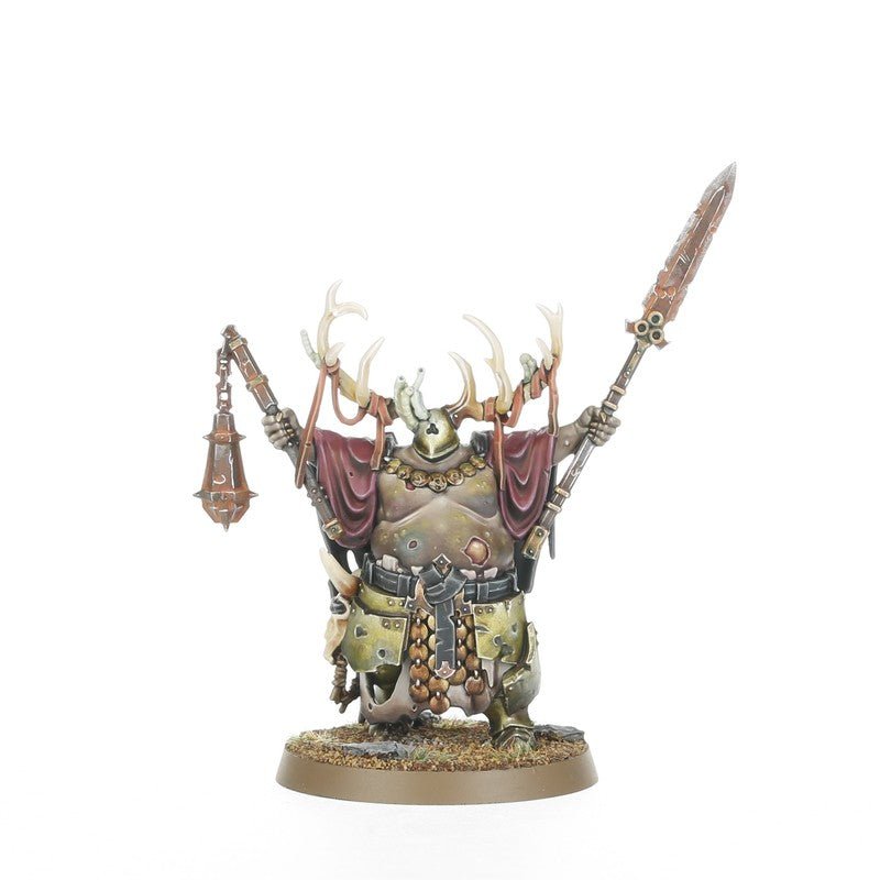 Maggotkin of Nurgle: Putrid Blightkings painted miniature - Loaded Dice