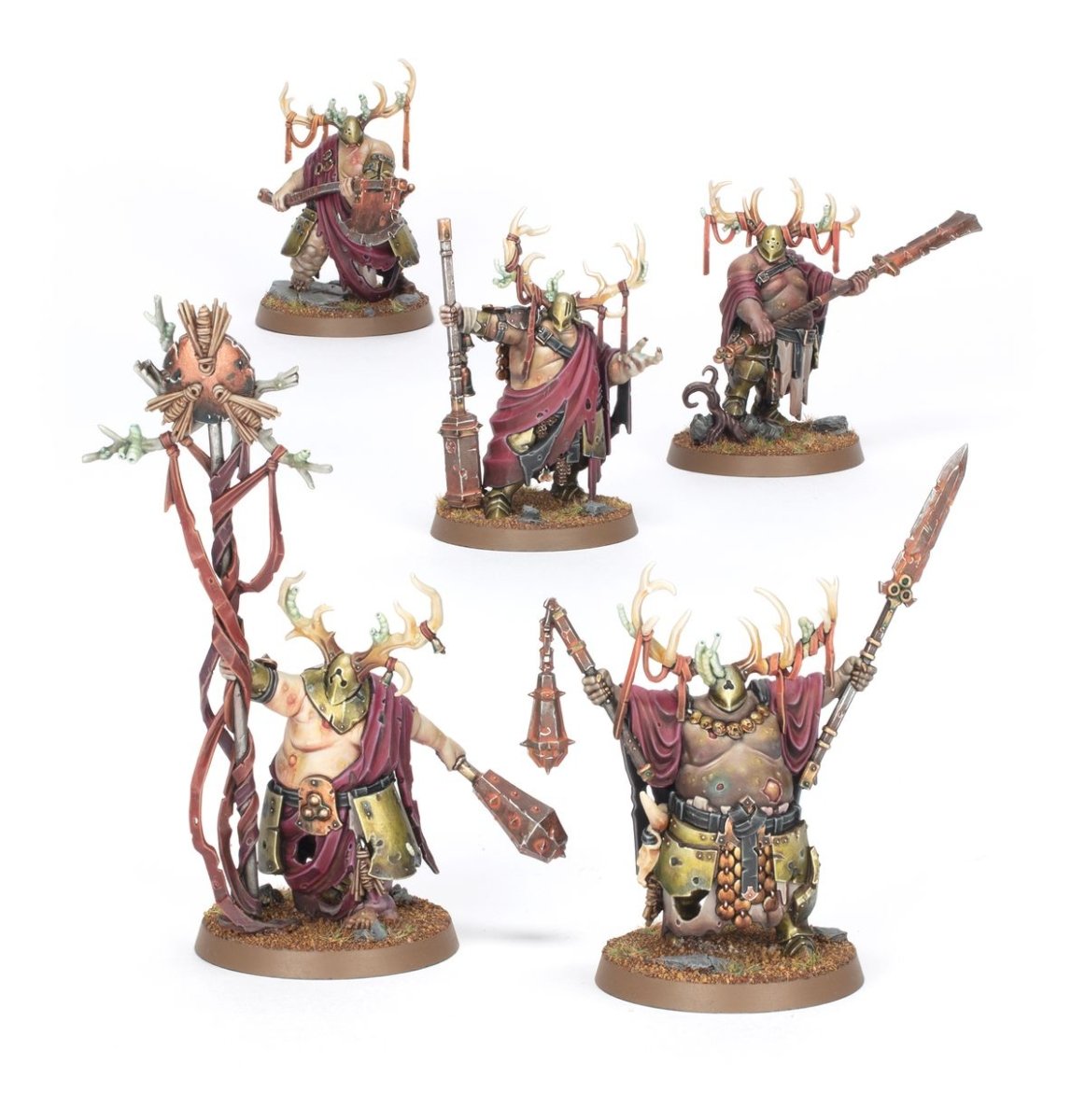 Maggotkin of Nurgle: Putrid Blightkings - Loaded Dice