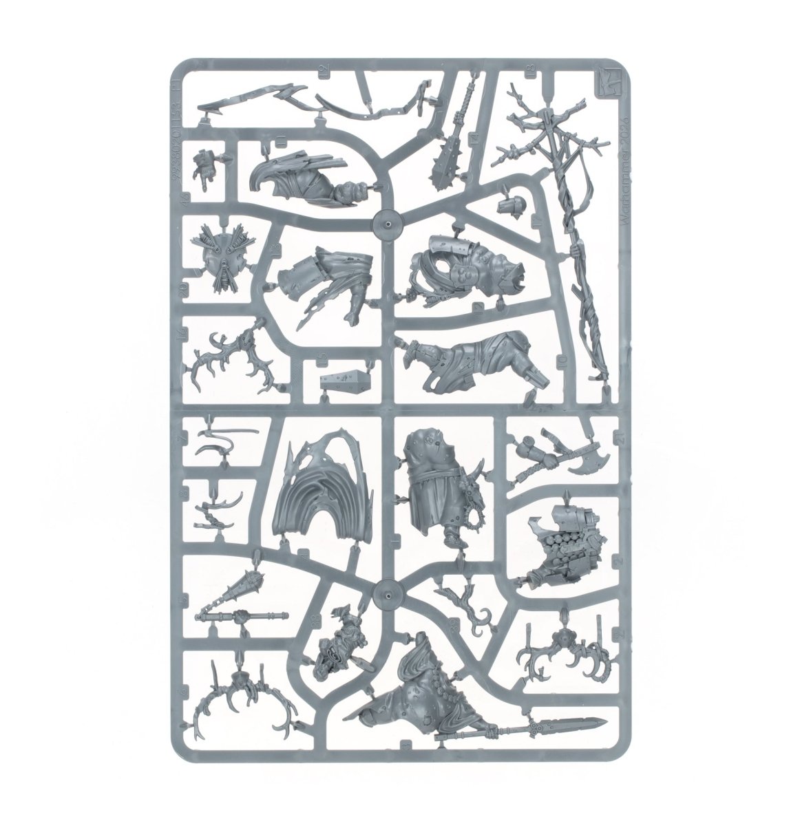 Maggotkin of Nurgle: Putrid Blightkings sprue contents - Loaded Dice