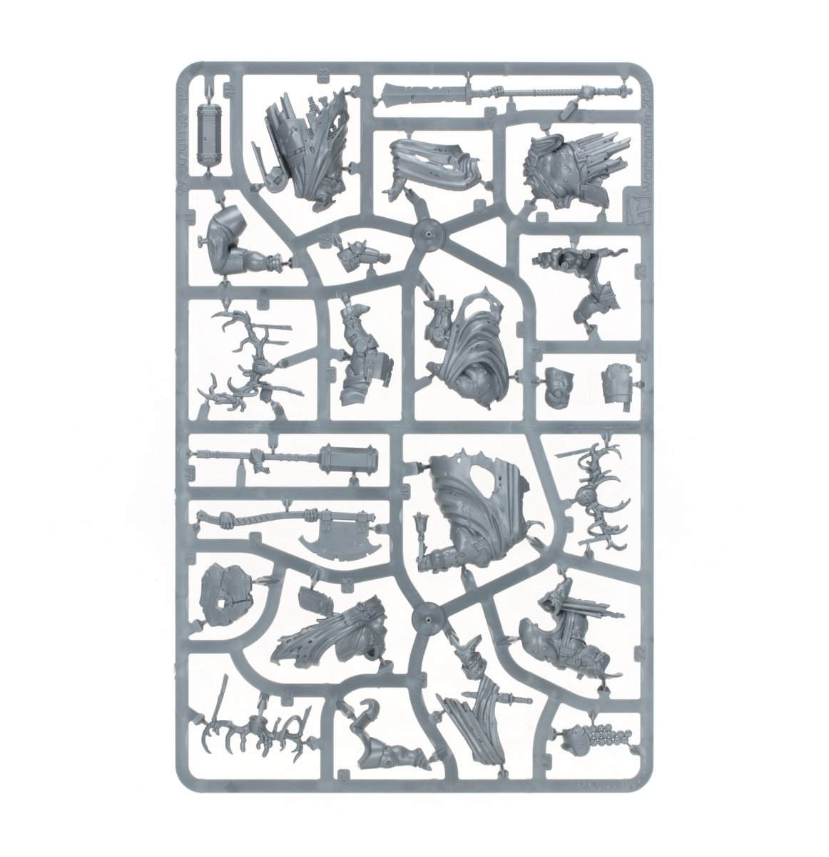 Maggotkin of Nurgle: Putrid Blightkings sprue contents - Loaded Dice