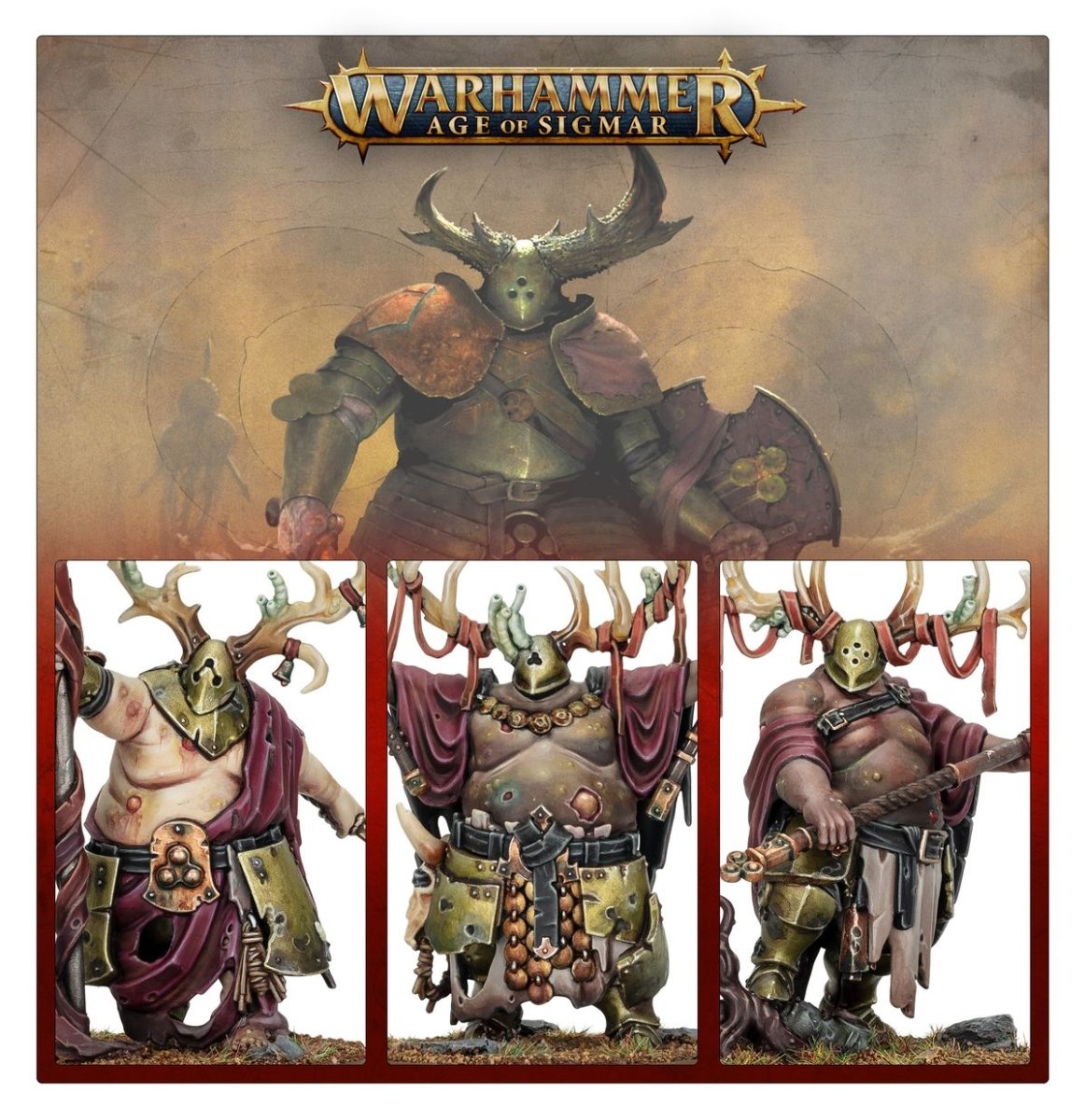 Maggotkin of Nurgle: Putrid Blightkings - Loaded Dice
