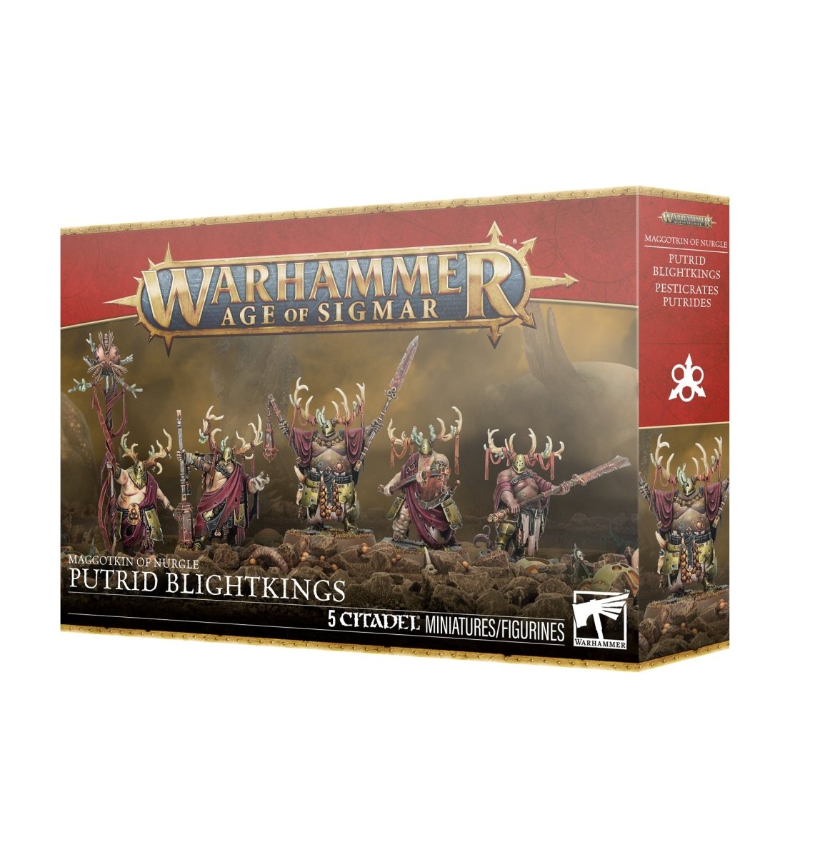 Maggotkin of Nurgle: Putrid Blightkings - Loaded Dice