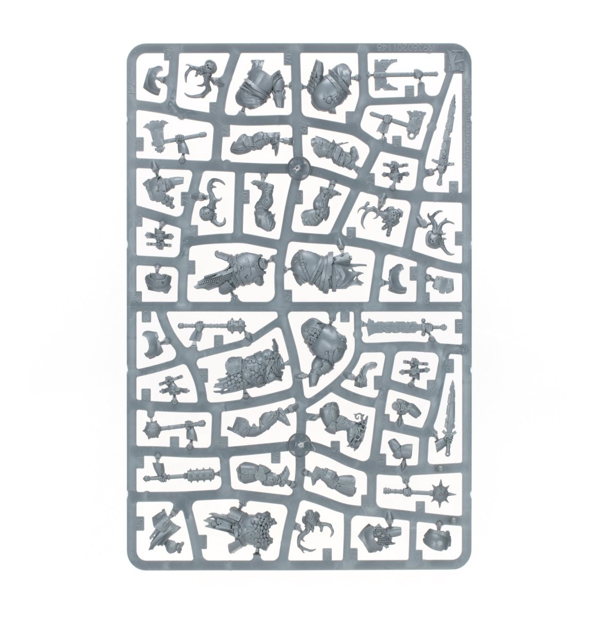 Maggotkin of Nurgle: Rotswords sprue contents - Loaded Dice