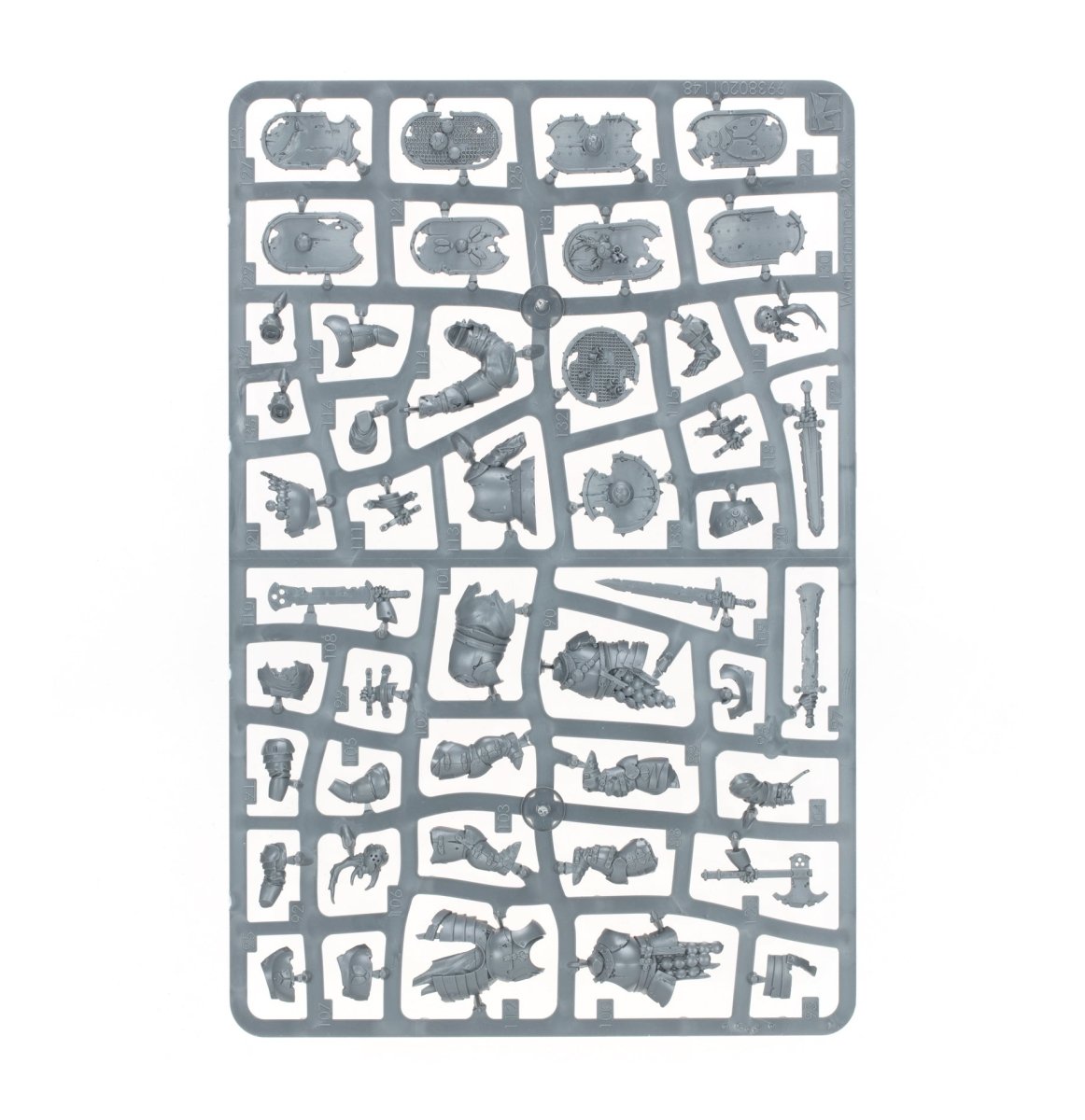 Maggotkin of Nurgle: Rotswords sprue contents - Loaded Dice
