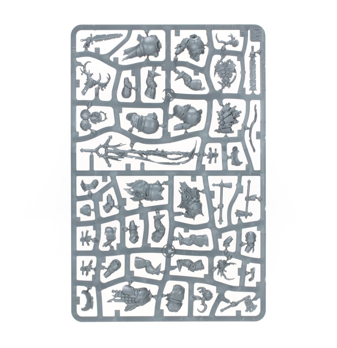 Maggotkin of Nurgle: Rotswords sprue contents - Loaded Dice