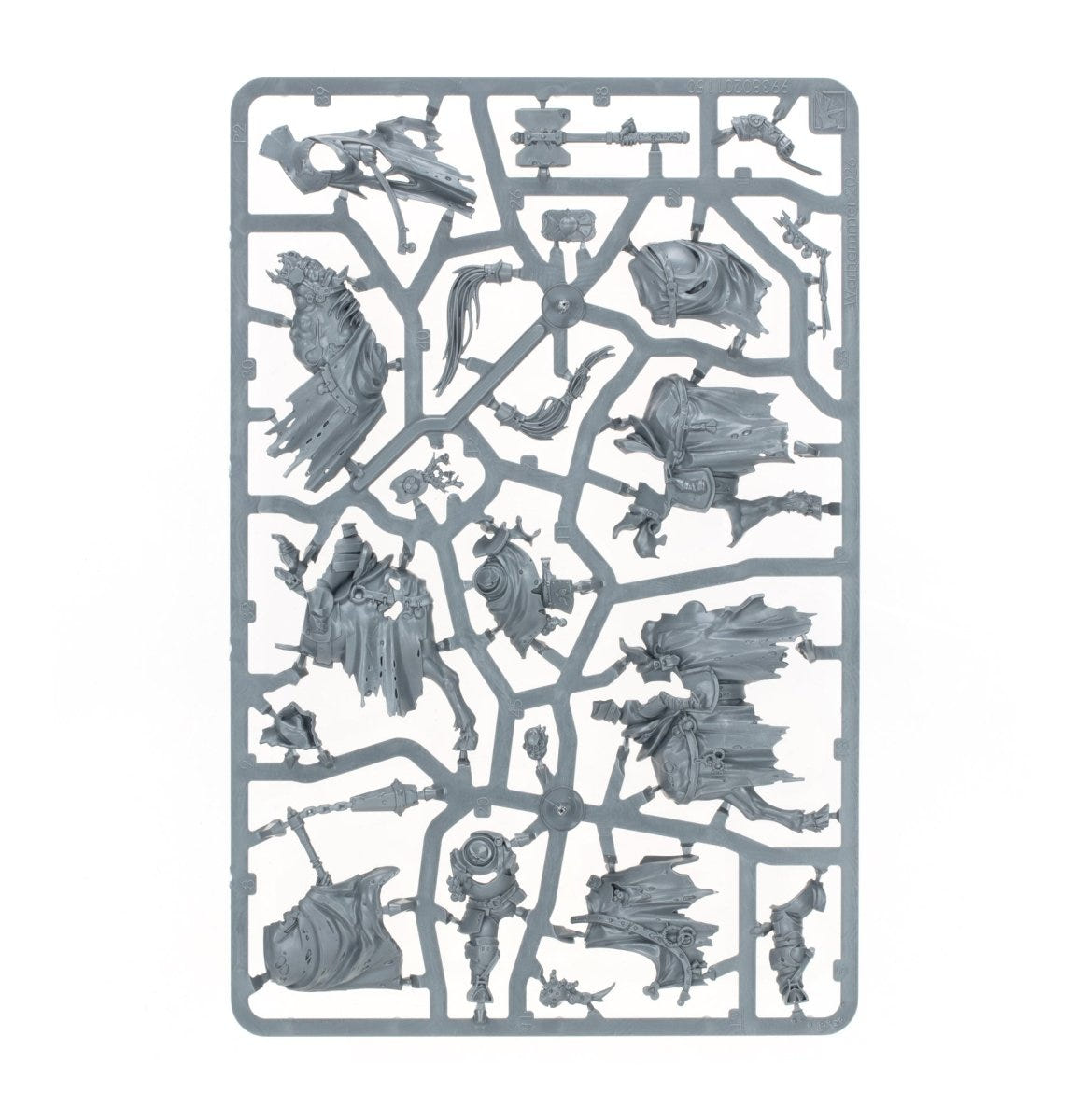 Maggotkin of Nurgle Sloven Knights unpainted plastic sprue, frame 2 of 2