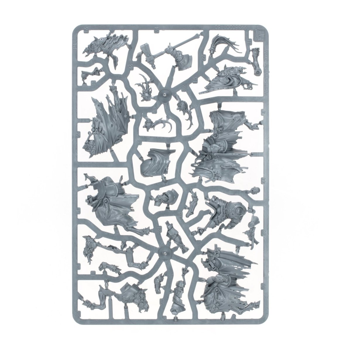 Maggotkin of Nurgle: Sloven Knights sprue contents - Loaded Dice