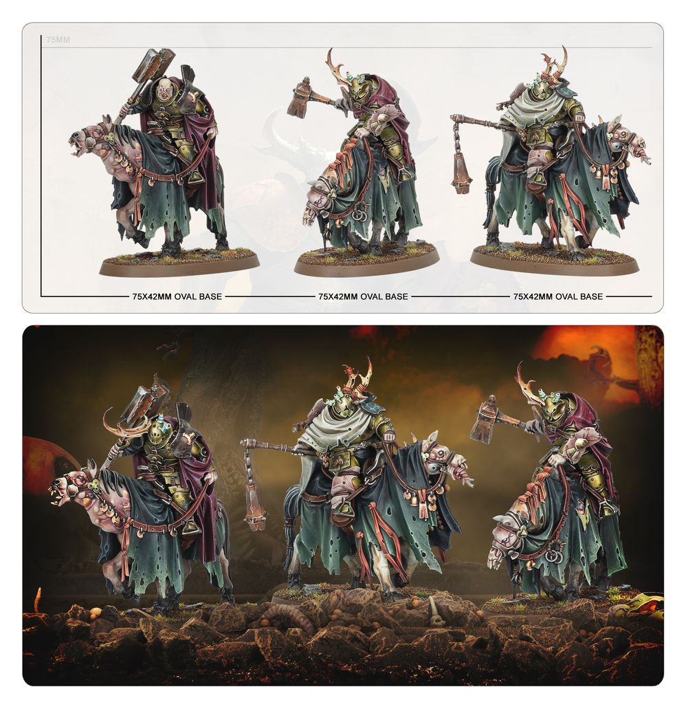Maggotkin of Nurgle: Sloven Knights - Loaded Dice