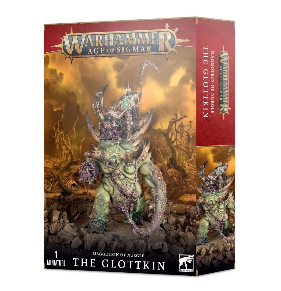 Games Workshop Warhammer Age of Sigmar Maggotkin of Nurgle The Glottkin box
