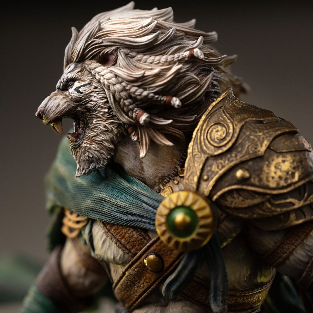 Magic The Gathering Art Scale Statue 1/10 Ajani Goldmane 26 cm