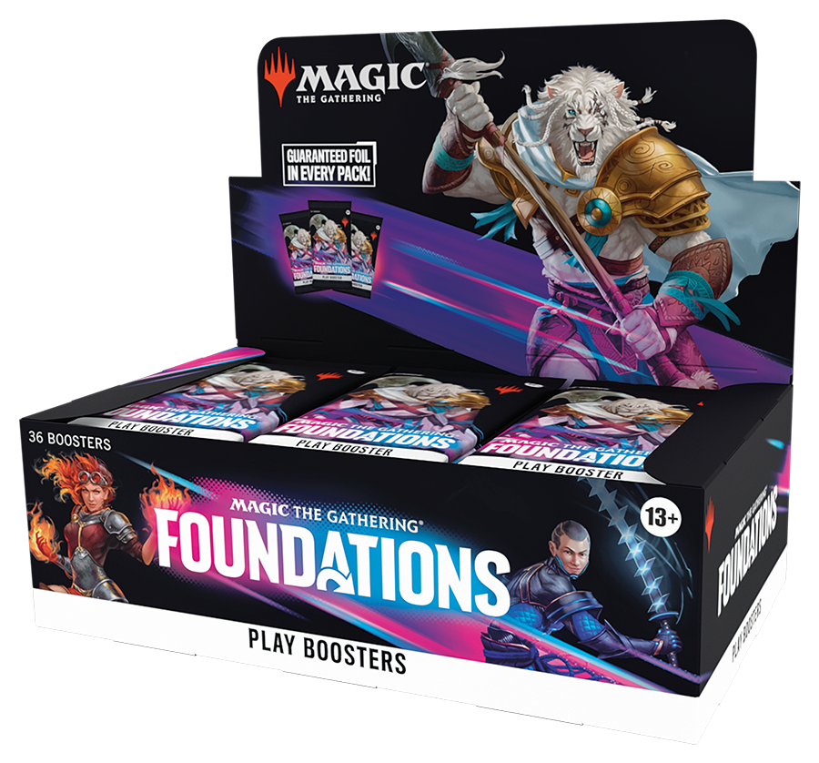 Magic The Gathering: Foundations Play Booster Box sealed booster box