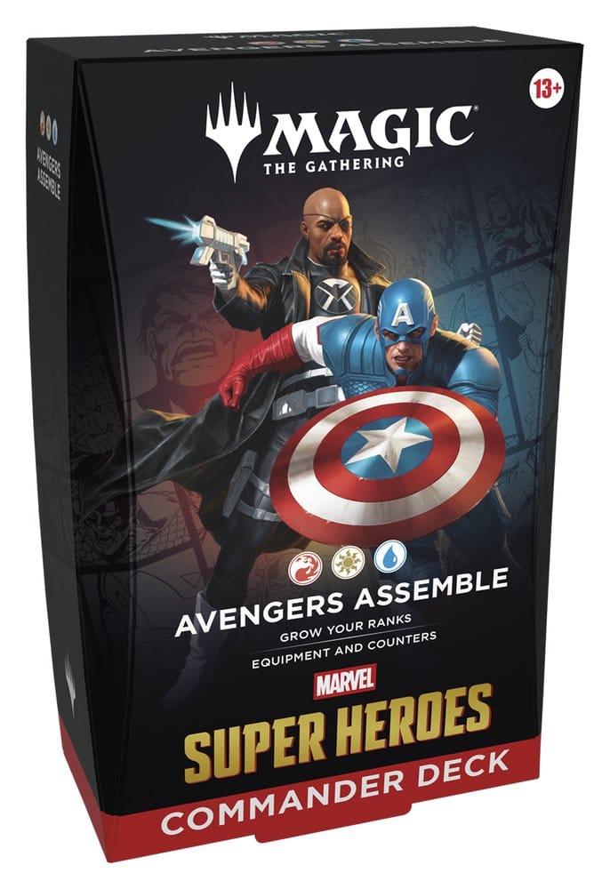 Wizards of the Coast Magic the Gathering Marvel Super Heroes Commander Decks Case (4) – image 2