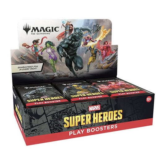 Magic The Gathering -  Marvel Super Heroes Play Booster Box - Loaded Dice