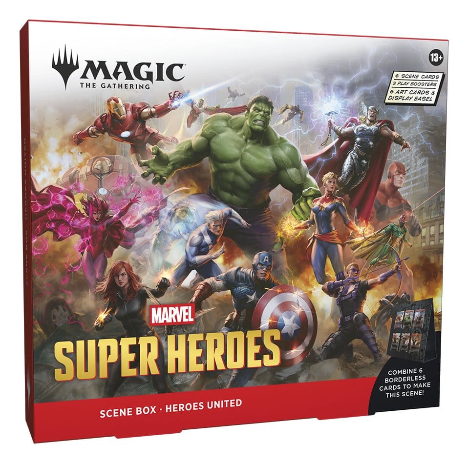 Wizards of the Coast Magic the Gathering Marvel Super Heroes Scene Box Display (4) – image 2