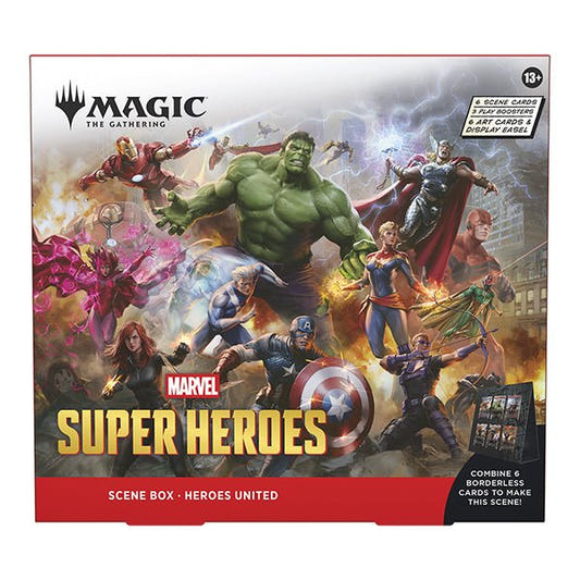 Magic The Gathering -  Marvel Super Heroes Scene Box - Heroes United - Loaded Dice