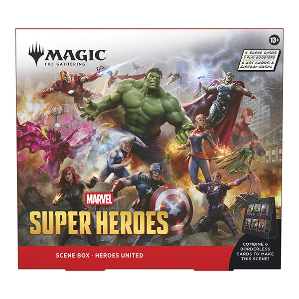Magic The Gathering -  Marvel Super Heroes Scene Box - Heroes United - Loaded Dice