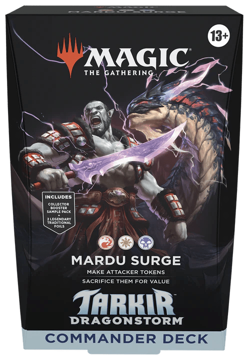 Magic The Gathering: Tarkir Dragonstorm Commander Deck - Mardu Surge - Loaded Dice