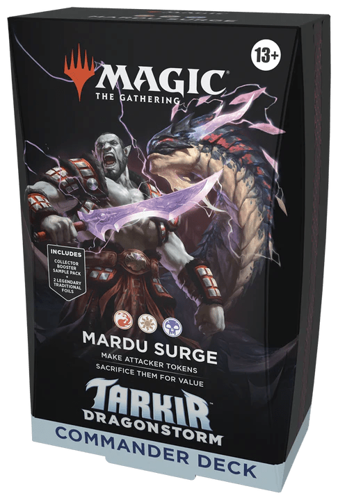 Magic The Gathering: Tarkir Dragonstorm Commander Deck - Mardu Surge - Loaded Dice