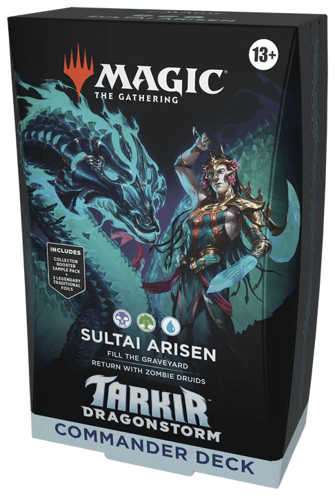 Magic The Gathering: Tarkir Dragonstorm Commander Deck - Sultai Arisen - Loaded Dice