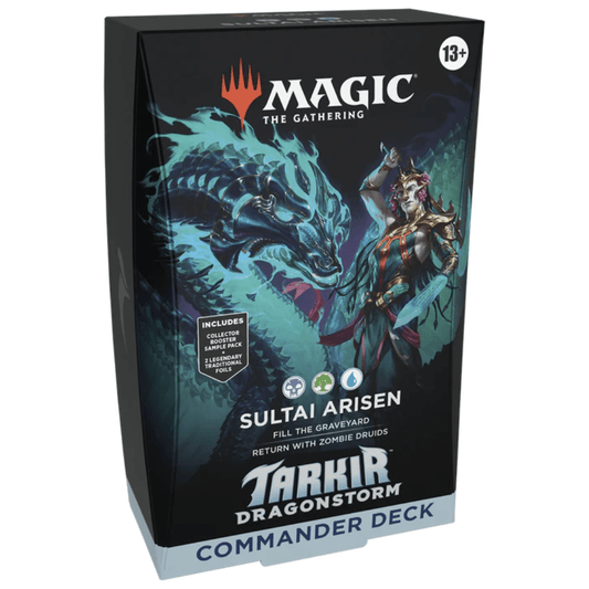 Magic The Gathering: Tarkir Dragonstorm Commander Deck - Sultai Arisen preconstructed deck