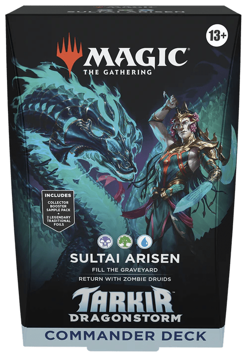 Magic The Gathering: Tarkir Dragonstorm Commander Deck - Sultai Arisen - Loaded Dice