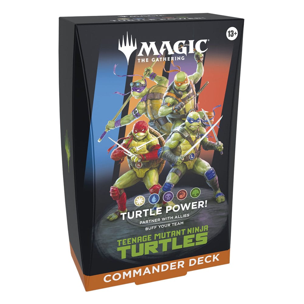 Wizards of the Coast Magic the Gathering Teenage Mutant Ninja Turtles Commander Decks Case (4) – image 2