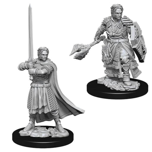 Male Human Cleric: D&D Nolzur's Marvelous Unpainted Miniatures (W8) - Loaded Dice