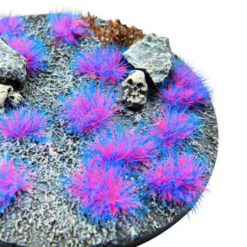Green Stuff World - Martian Fluor Tufts - SULLEY PURPLE-BLUE - Loaded Dice