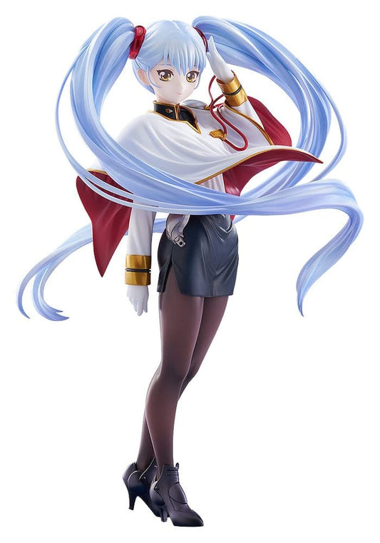 Martian Successor Nadesico 1/7 Ruri Hoshino figure in white cape with flowing twin tails