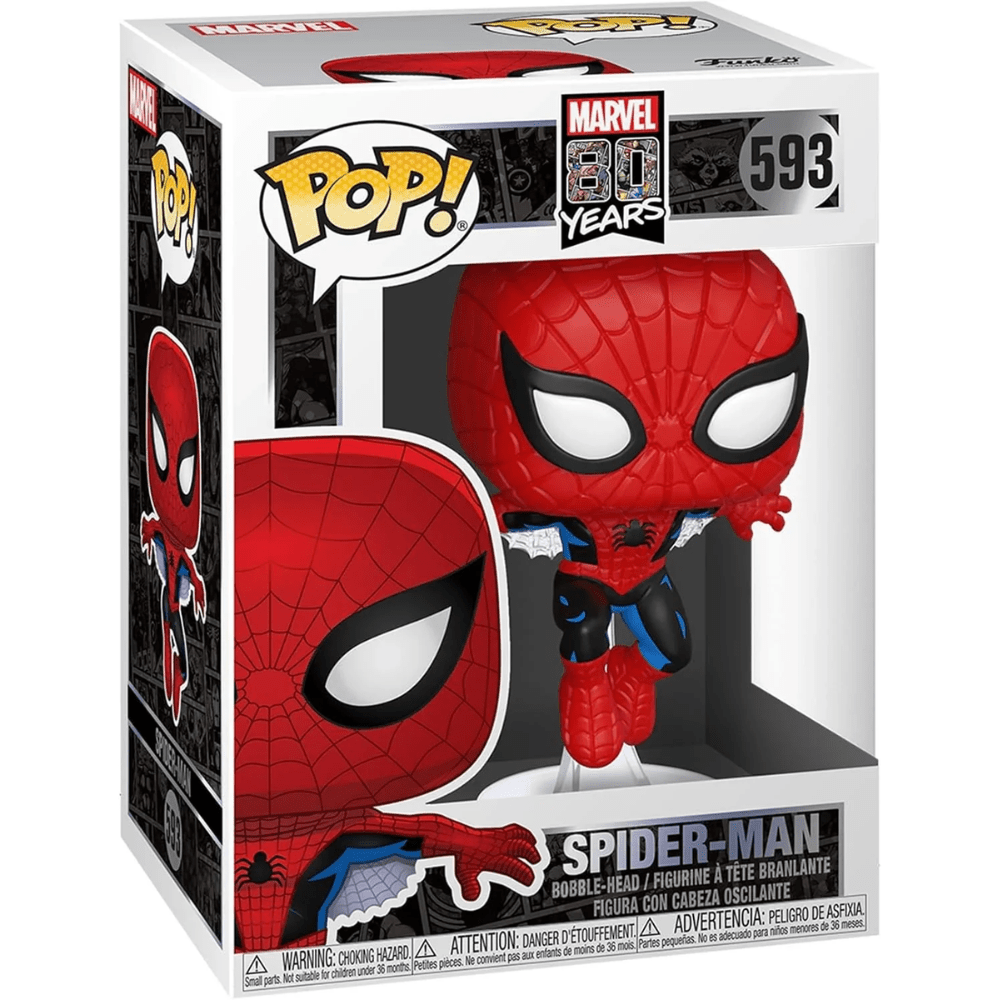 Marvel 80th Funko POP! Spider-Man (First Appearance) 9cm (593) - Loaded Dice