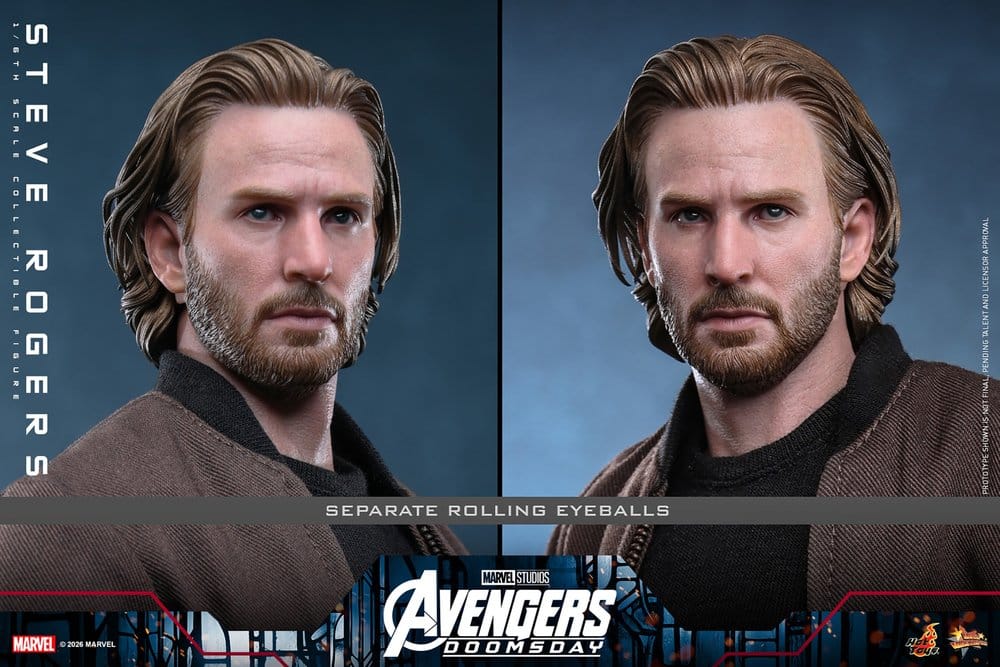 Marvel Avengers: Doomsday Movie Masterpiece Action Figure 1/6 Steve Rogers 31 cm