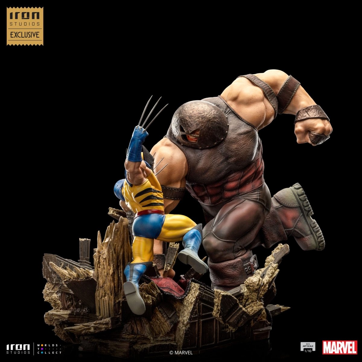 Marvel BDS Art Scale Statue 1/10 Wolverine vs Juggernaut heo EU Exclusive 30 cm ETA 14 Days - Loaded Dice