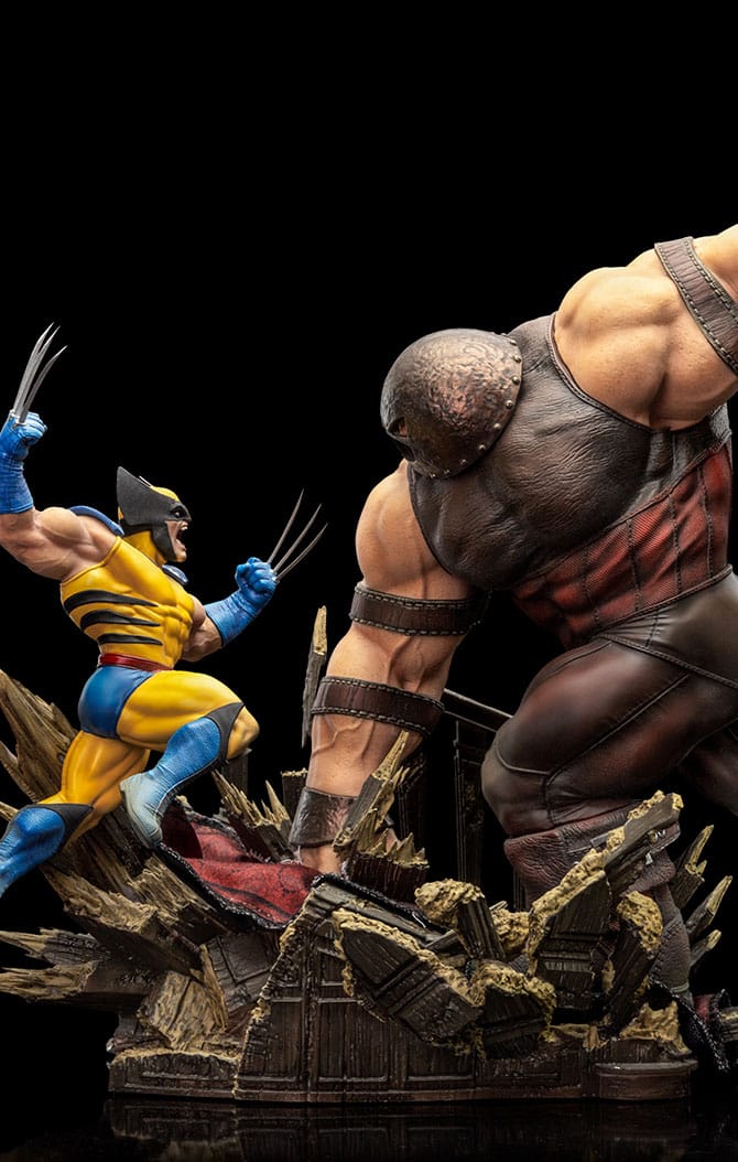 Marvel BDS Art Scale Statue 1/10 Wolverine vs Juggernaut heo EU Exclusive 30 cm ETA 14 Days - Loaded Dice