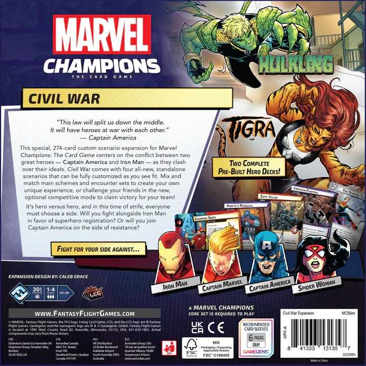 Marvel Champions: The Card Game Civil War - Loaded Dice