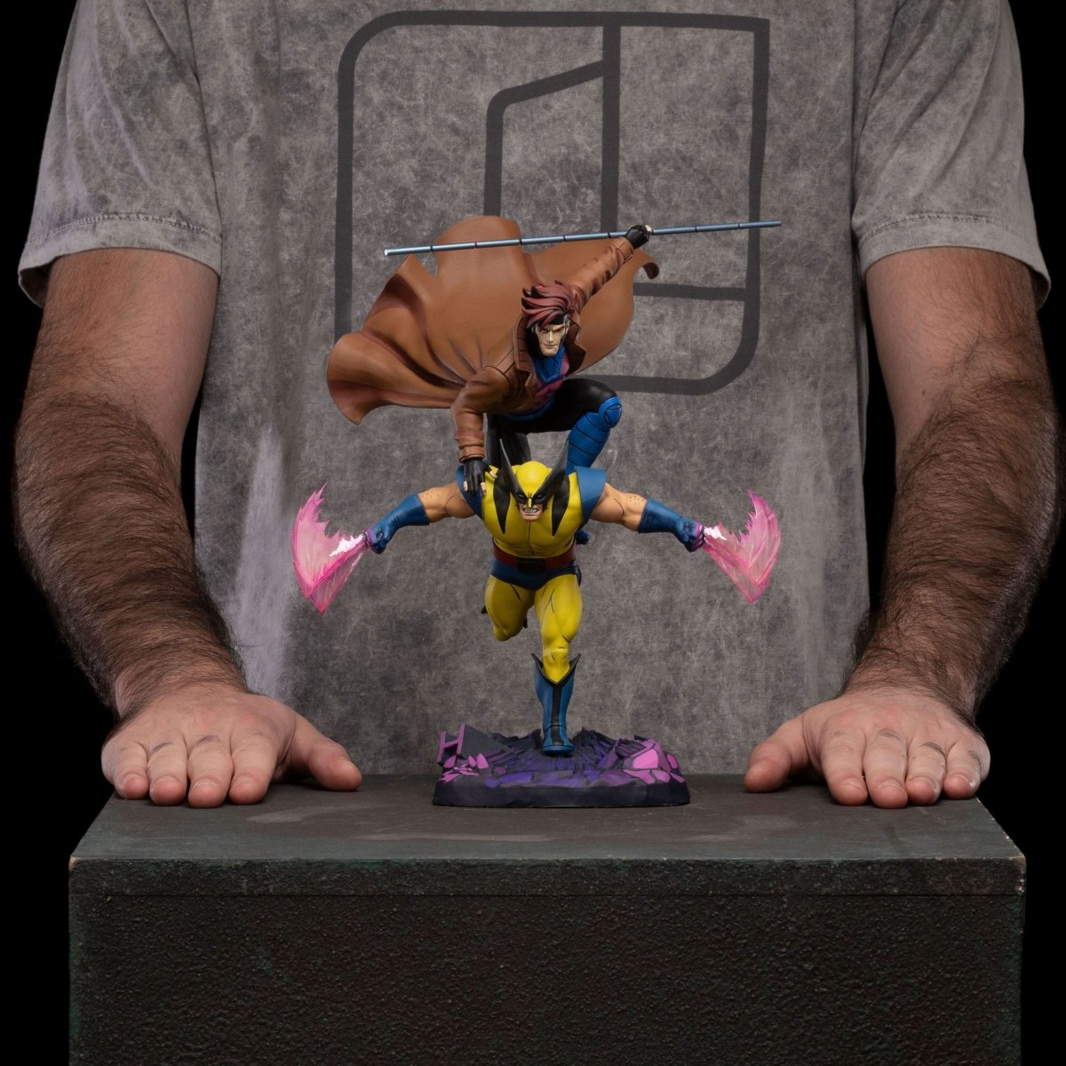 Marvel Deluxe Art Scale Statue 1/10 X-Men´97 Gambit & Wolverine 29 cm ETA 14 Days - Loaded Dice