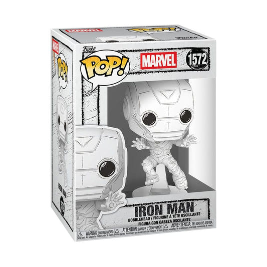 Marvel Funko POP! Sketched - Iron Man 9cm (1572) - Loaded Dice
